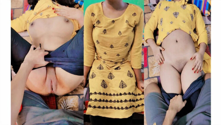 Horny Ankita Desi Village Girl Tight Pussy Fuck with Hindi Dirty Talk - Indian HD Sex