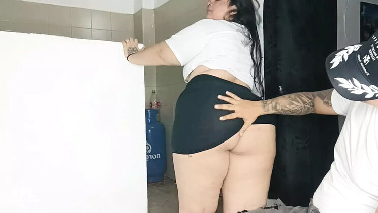 Step Mom Dani Montenegro Fucks Stepson Doggy Style - Big Natural Tits & Deep Throat Homemade POV