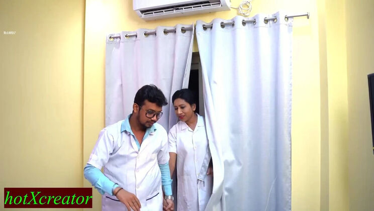 Desi Doctor Fucks Naughty Nurse - Hot Uniform Sex in HD