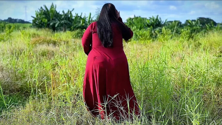 Hot Indian Muslim Girl Aria Mia Outdoor Public Hardcore Fuck with Big Dick - Chubby Desi Outdoor Sex