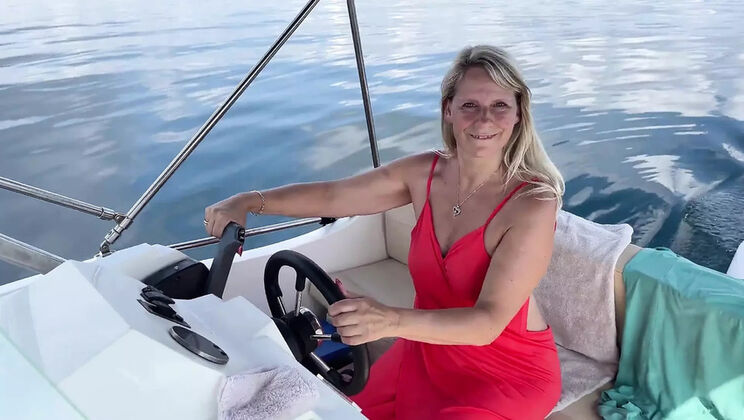 SweetSusi Naked Boating Fingering Masturbation Outdoor MILF Solo Dirty Talk