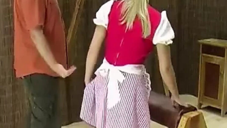 Blonde Teen Michelle Gets Vintage Spanking Punishment - Classic BDSM Domination