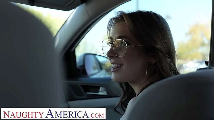 Fiona Sprouts Fucked Hard After Eviction - Blonde Petite with Tattoos Gets Creampie from Big Dick