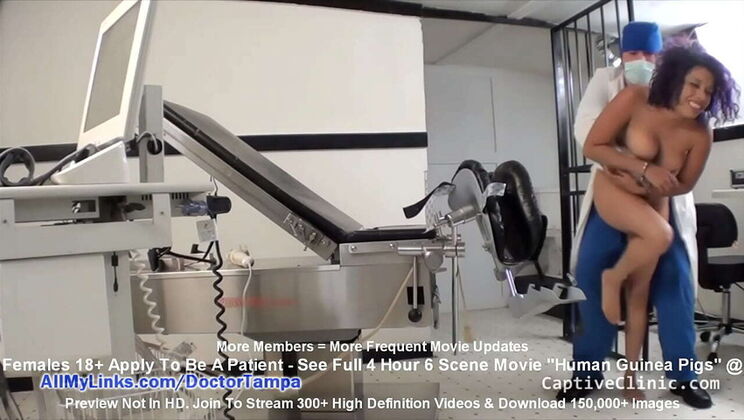 Phoenix Rose Latina Guinea Pig Medical Fetish Experiment - Doctor Tampa Bondage Clinic Full Movie