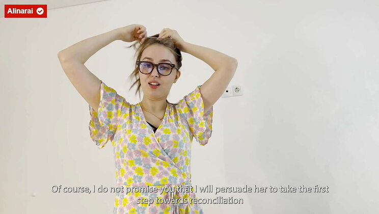 Stepmom fucks stepson while he's on phone with stepdad - Alina Rai creampie amateur MILF taboo homemade