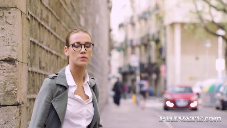 Alexis Crystal & Sofi Goldfinger, interracial threesome with anal