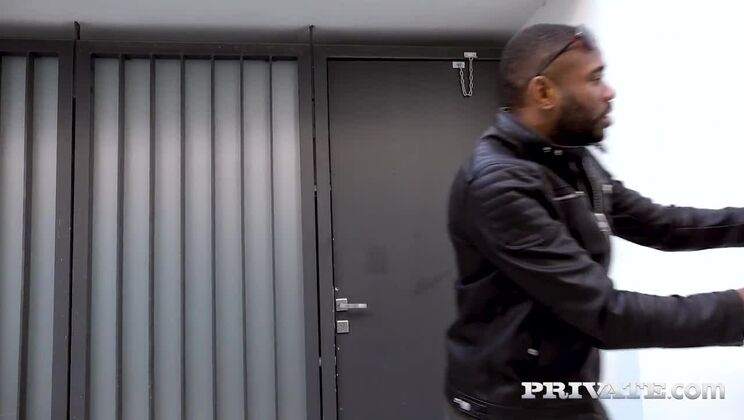 Four Black Studs for Blonde Nympho