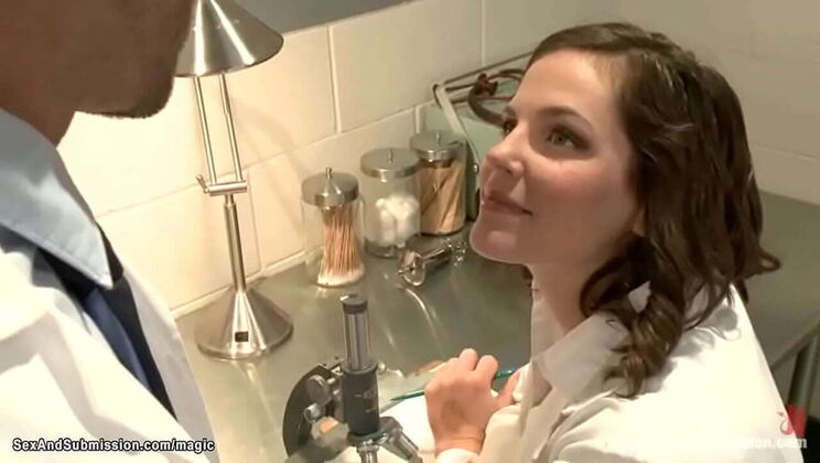 Wife Gangbang Fucked Hard in Hospital by James Deen, Steve Holmes, Bobbi Starr - Rough Anal, Bondage, MILF Submission