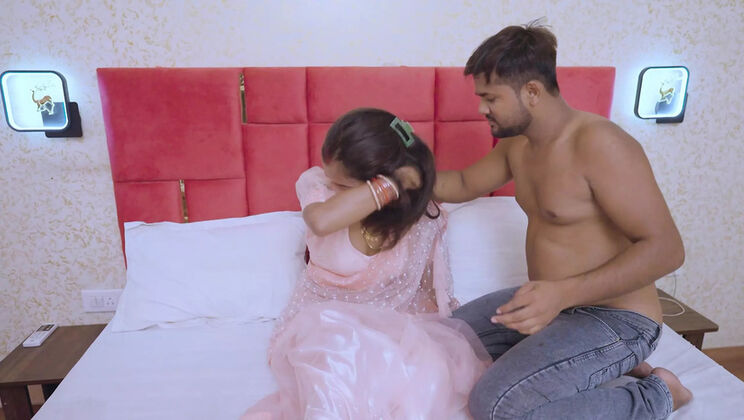 Desi Bhabhi First Night Hot Sex with Husband in Hindi 4K