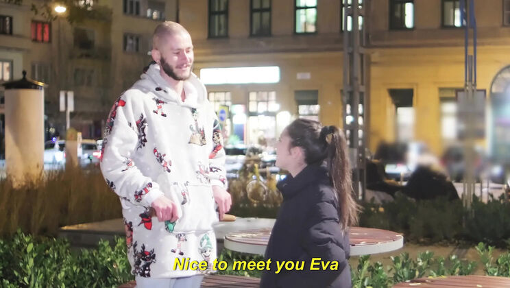 Petite Italian Eva Generosi Public Pickup For Creampie - Cum Inside Teen Pussy