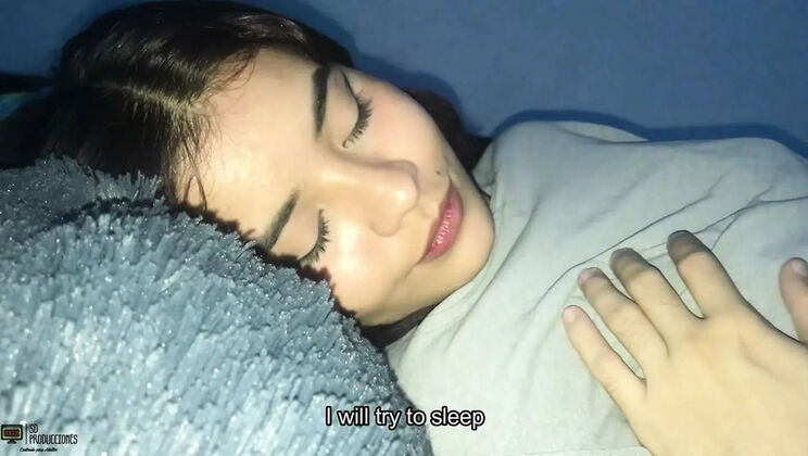 Stepbrothers Surprise: Amateur Latina Babe Blowjob with Big Cock - Homemade Sex