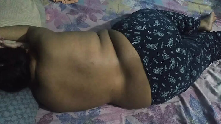 Stepbrother Fucks Stepsister Aria Mia Anal Doggy Style in Bed All Night Big Tits BBW