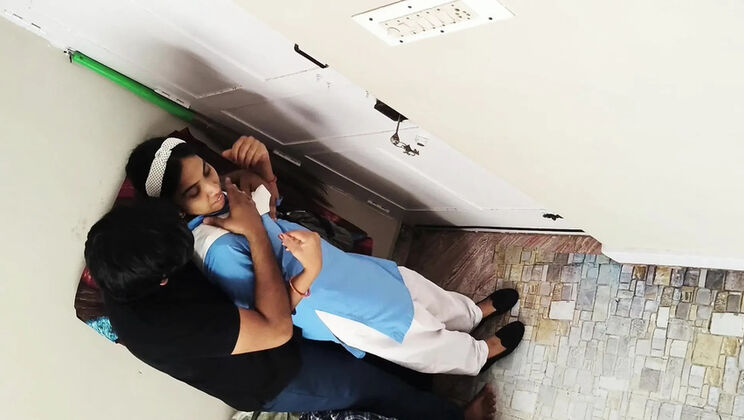 Indian Schoolgirl Secret Anal Sex in Uniform with Big Cock