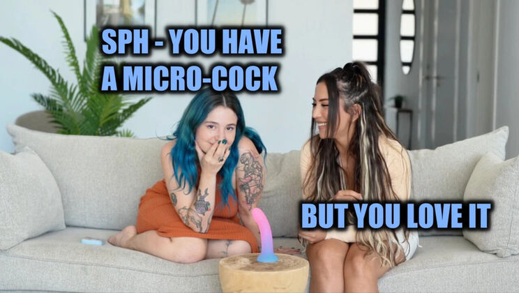 SPH JOI with Khalamite & Itsxlilix - Small Dick Humiliation in French