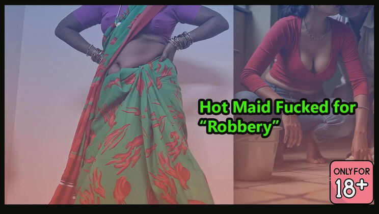 Desi Indian Maid Seduces Owner For Robbery In Hotel - Hot Tamil Sex