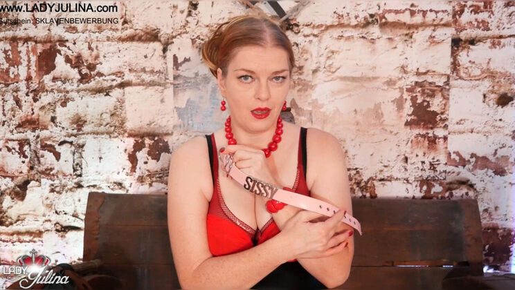 Lady Julina's Sissy Training: Turned into a Feminine Slave by German MILF Mistress