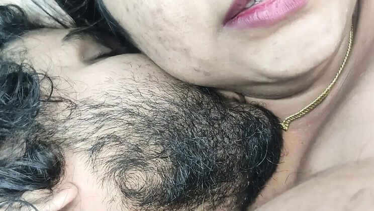 Desi Indian Husband and Wife Hot Romance - Boobs Sucking and Lip Lock Hard Sex