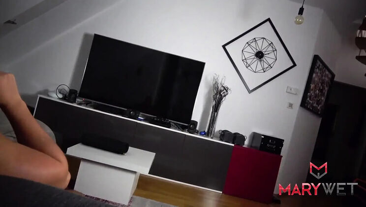 Mary Wet Halloween Blowjob with Big Tits and Facial Cumshot