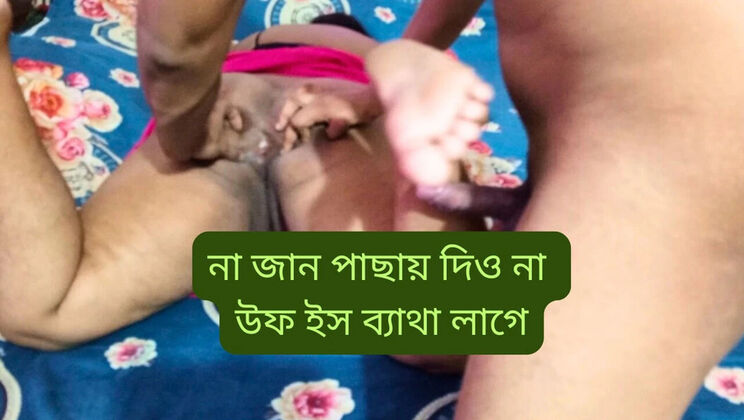 Desi Cowgirl Painful Sex With Boyfriend - Big Tits Teen Fucking in Bangla Audio
