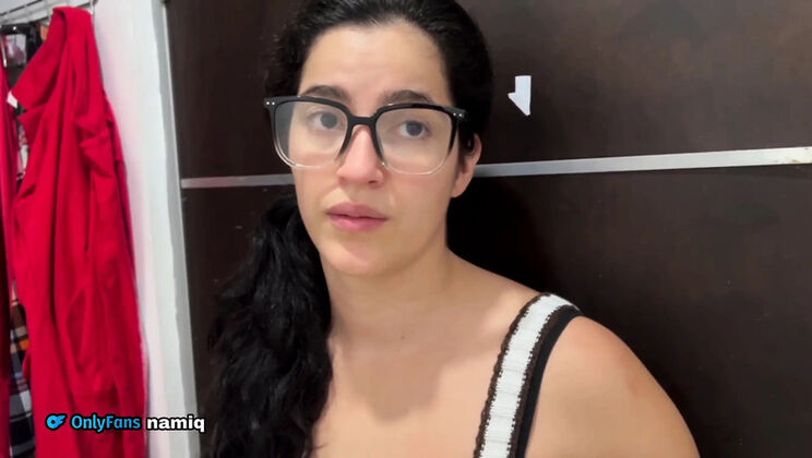 NamiQseiiin Takes Big Cock in Public Toilet - Anal & Blowjob Reality POV