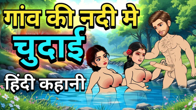 Desi Village Friends Hardcore Fuck - Hindi Cartoon Sex Story with Big Cock & Big Ass