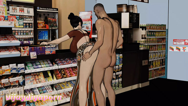 Indian Shop Worker Vijay Diya Porn Hardcore Blowjob Cheating Boss 4K