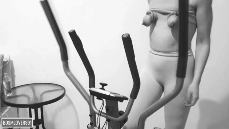 Small Saggy Tits Torture Compilation - BDSM Pain & Nipple Stretching