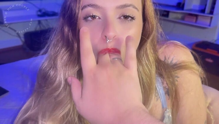 Surya and Dom Real Couple 1 Hour Sex Tape - Deep Throat, Doggy Style, Creampie, Cum Inside