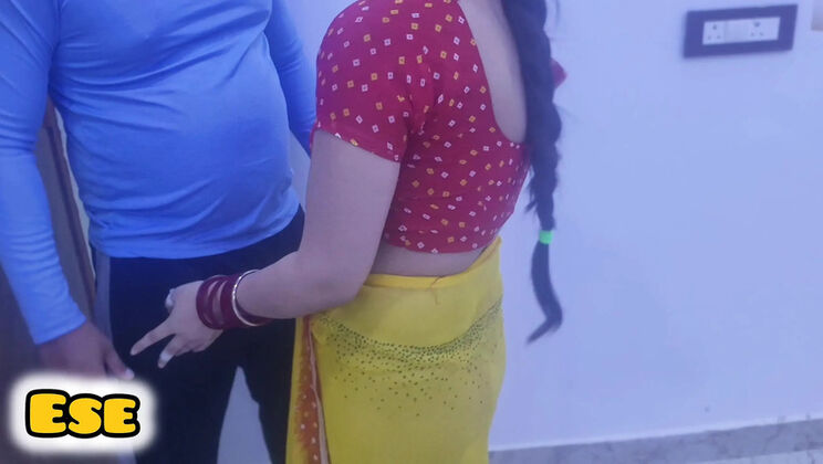 Indian Tenant Seduces Landlord Sammy Sins - Rent Payment with Rough Sex and Blowjob in Hindi