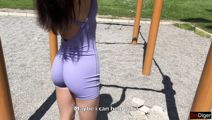 DisDiger Cute Fitness Babe Sports Sex Blowjob Cowgirl Cum in Mouth