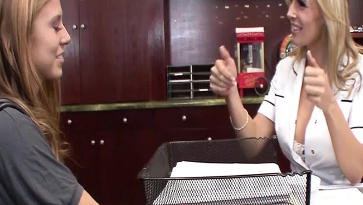 Tanya Tate and Stormie White's Intimate Erotic Massage with Pussy Licking and Big Natural Tits