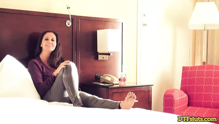 Horny MILF Sluts Ava Addams & Krissy Lynn Outdoor Fuck Compilation - Big Tits Blowjob Cumshot