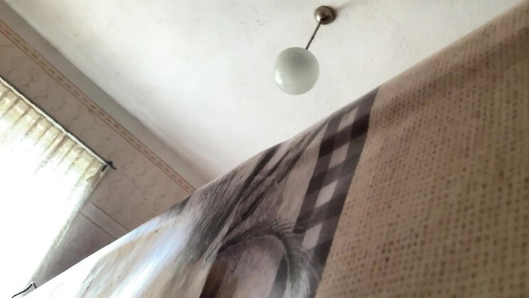 Naughty Bulgarian Teen Shows Wet Pussy Alone At Home