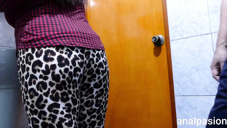 Ali Precio Gets Her Ass Pounded Hard in the Bathroom - Boyfriend Creampie