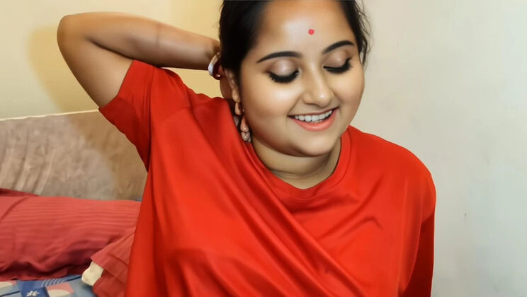 Horny Bengali Bhabhi Fucks Devar in Delhi for Money - Desi Aunty Cowgirl & Doggy Sex