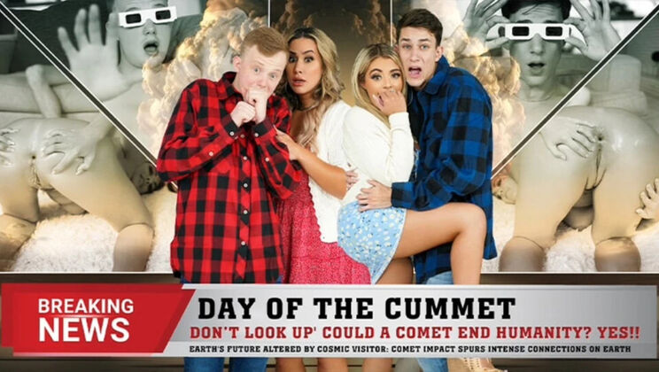 Step Mom Takes It In Both Holes - Blonde MILF Double Penetration POV