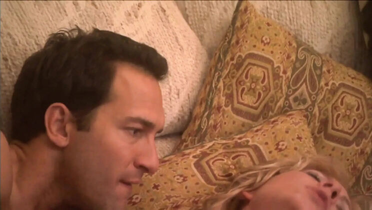 Anal Sex with Blonde Babe Big Tits Julie Night Loving Blowjob