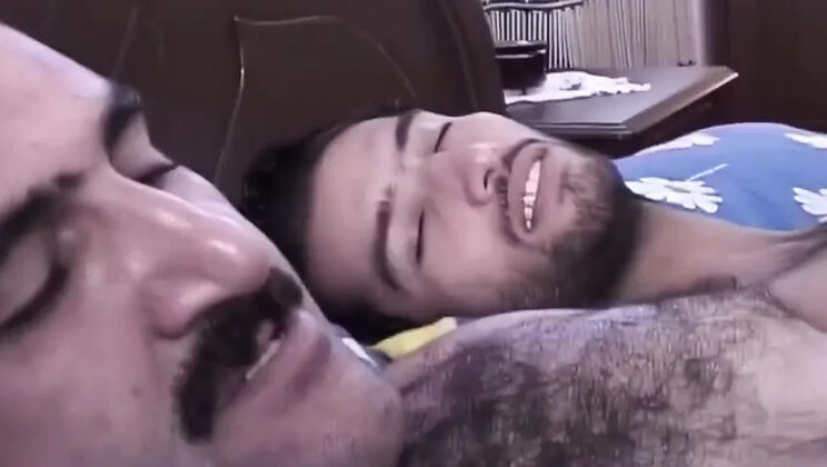 Hairy Arab MILF Sahin K Threesome Blowjob and Pussy Eating - Turkish Wife Neighbor Fuck