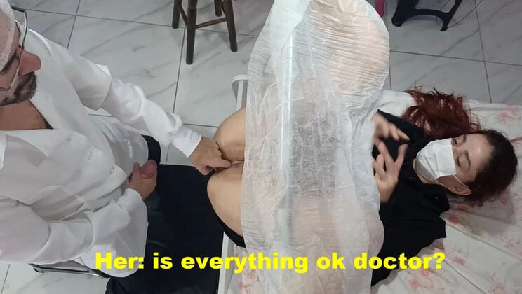 Naughty Gynecologist Fingers Horny Latina Patient Pussy