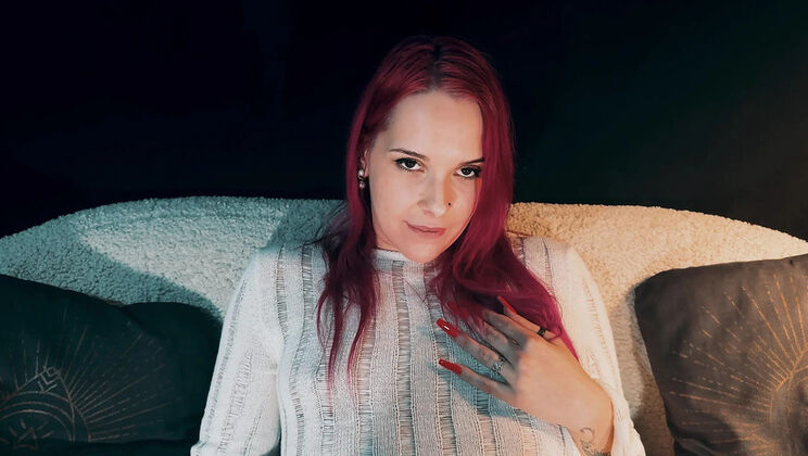 Real Amateur Redhead Masturbation - Pussy Fingering Orgasm & Moaning