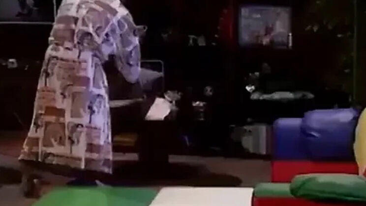 Hairy Vintage German Boss Julia Channel Fucks Workers Threesome