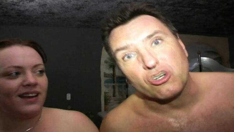 Chubby German Slut Fucked Hard at Swinger Party - Big Dick Doggy & Facial