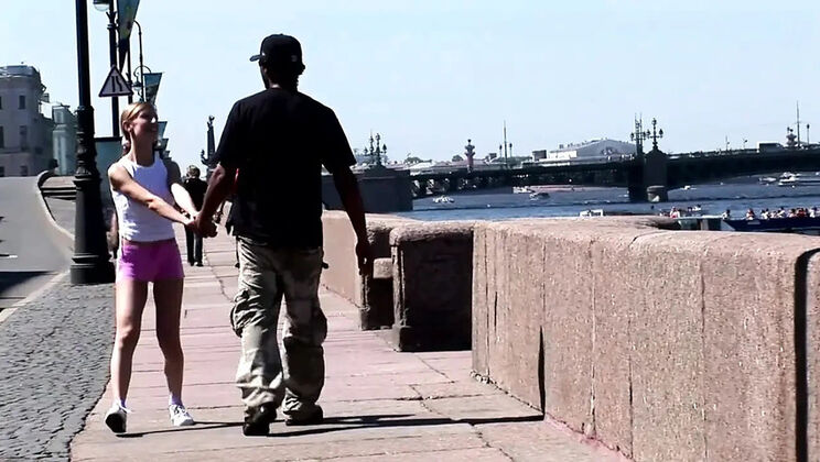 Huge Cock in Mouth and Ass with Markus Dupree and Amelie Pure - Anal & Blowjob HD