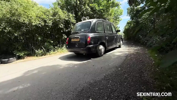 Brunette Becky California Addicted To Sex With Steve Q In Hardcore Taxi Fuck