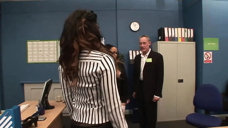 Busty Sluts Jasmine Webb & Romana Ryder Take Huge Cocks in Wild Foursome with Ben Dover