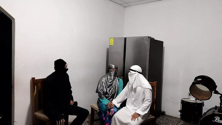 Amateur Latin Couple Cheating: Priest Allows Hot Wife to Fuck Lover Doggy Style - Real Homemade Sex