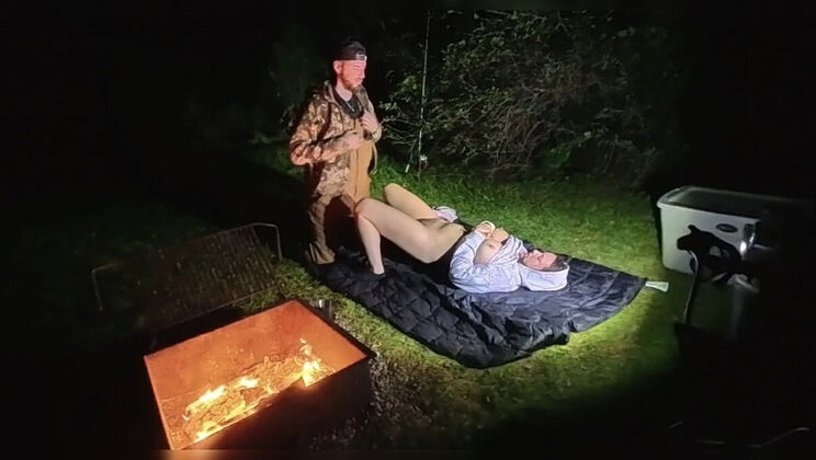 Mya Lane Outdoor Sex: Wife Fucks Country Boy in Forest - Hardcore Public Missionary & Pussy Eating