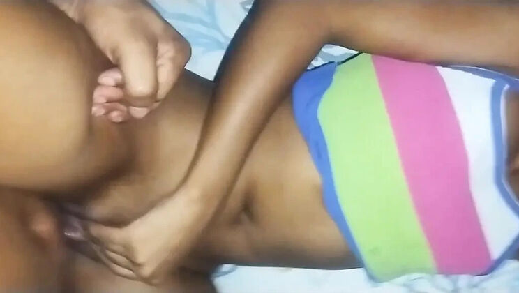 Stepdad fucks me harder than boyfriend - rough missionary creampie for teen Skyy