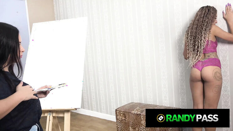 Big Tits Latina Lesbian Licks Petite Teen Model Pussy in 4K HD