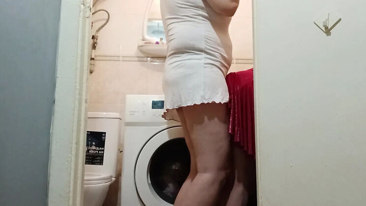 My Husband's Away So I Fuck The Neighbor With A Strap On - Lesbian Cheating & Hard Doggystyle